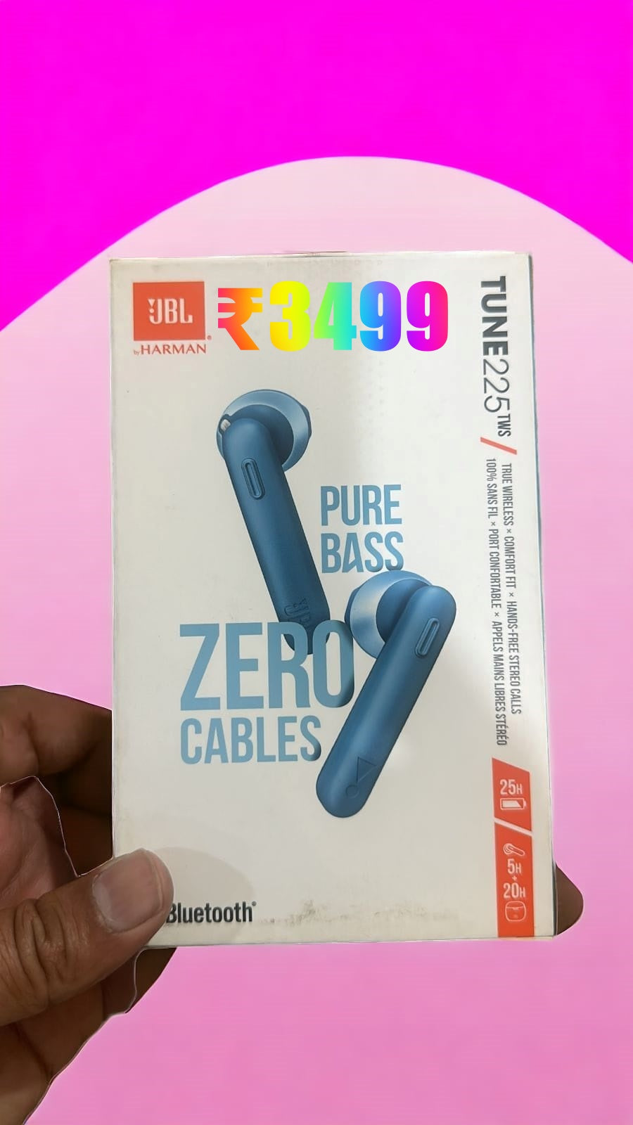 JBL Tune 225TWS Earbuds eshaantraders.in