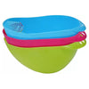 0081 Virgin Rice Bowl Durable Plastic Strainer ,Water Strainer | Vegetable & Fruits Washing Bowl Eshaan Traders