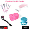 6231 5pc Makeup tools kit for girls and women DeoDap