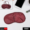 6905 SLEEPING MASK LIGHTWEIGHT COTTON FABRIC BLINDFOLD SOFT EYE MASK SUPER NEW PREMIUM EYE MASK (1 PC) Eshaan Traders