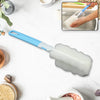 8857 Sponge Cleaning Brush Kitchen Tool Bottle Soft Brush for Dishes| Cleaning Brush Cleaner with Plastic Long Handle, Soft Dish Washing Foam Cleaning Brushes For Cups Mugs Kettles Wine Glasses and Baby Bottles (1 Pc) Eshaan Traders