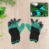 0719 Heavy Duty Garden Farming Gloves- ABC Plastic Washable With Hand Fingertips & ABS Claws For Digging & Planting, Gardening Tool for Home Pots Agriculture Industrial Farming work Men & Women (1 Pair / Mix Color) Eshaan Traders