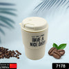 7178 Appreciation and Motivation Portable Plastic Coffee Cup for Travel, Home, Office, Gift for Travel Lovers Eshaan Traders