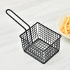 5972 frying baskets for chips Stainless Steel Snack Basket Potato Mesh Strainer Basket French Fries Food Basket Food Strainer Cooking Tools frying basket Eshaan Traders