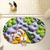 4598  3D Visual Anti-Slip Absorbent Mat New Soft Super Absorbent Floor Mats, Cute Flowers Shower Drying Bathroom Mat Eshaan Traders