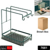 7681 Steel Kitchen Sink Rack Shelf Drain Basket Rack Organizer for Kitchen & Multiuse DeoDap