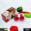 2635 Masala Dabbi With Stand / Salt And Pepper Dispenser DeoDap