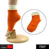 7357 Socks Breathable Thickened Classic Simple Soft Skin Friendly (1Pair) Eshaan Traders