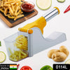 0114L French Fry Chipser / Chips Slicer / Potato Chipser /Chips Maker Machine/Potato Slicer with Container DeoDap