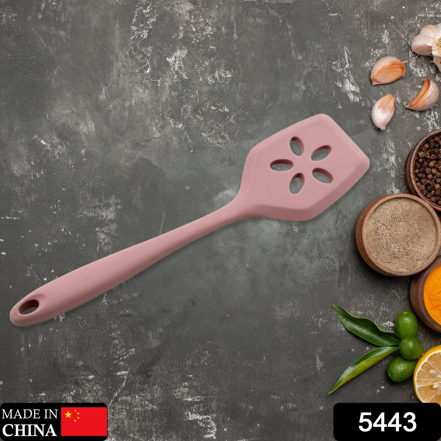 5443 Silicone Cooking Cookware Heat-Resistant Kitchen Utensils Cookware Kitchenware (30cm) Eshaan Traders