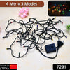 7291 4 Meter Festival Decoration LED String Light in Multicolor Eshaan Traders