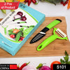 5101 Ceramic Revolution Series Utility Knife and Peeler Gift Set - 2pc Eshaan Traders