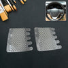 Silicon Car Massage Steering Cover High Quality Silicon Massger Pad Suitable For All Car (2 Pc Set) Eshaan Traders