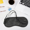 6901 New 1 Pcs Eye Mask Black Sleeping Eye Mask Cover for health Travel Sleep Aid Cover Light Guide Eshaan Traders