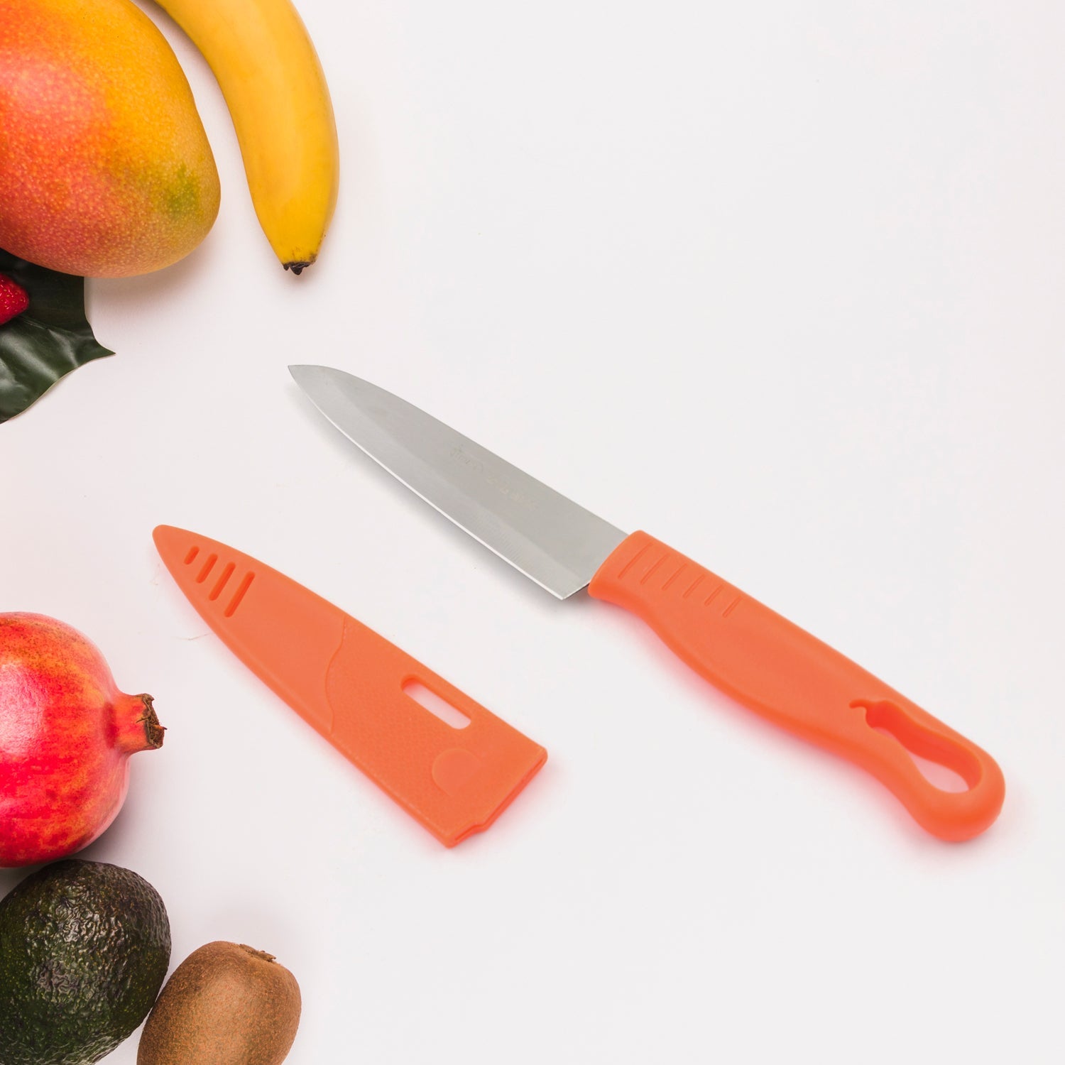 5832 Stainless Steel Knife For Kitchen Use, Knife Set, Knife & Non-Slip Handle With Blade Cover Knife, Fruit, Vegetable,Knife Set (1 Pc) Eshaan Traders