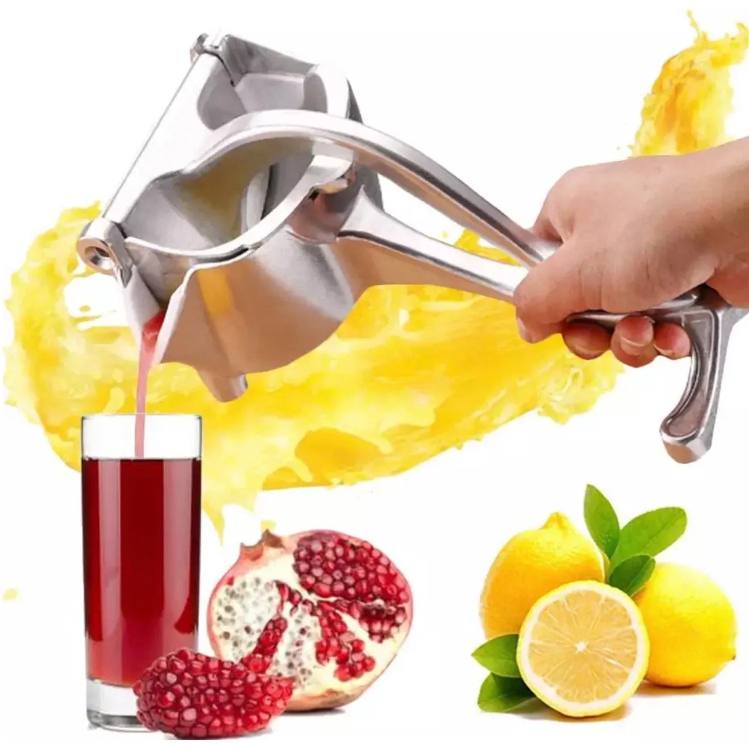 2126 MANUAL ALUMINIUM METAL FRUIT PRESS JUICER Eshaan Traders