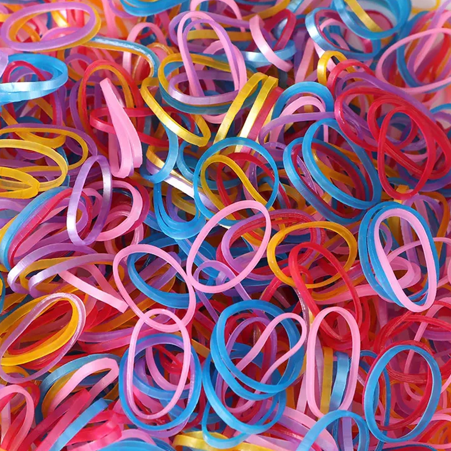 RUBBER BAND FOR OFFICE/HOME AND KITCHEN ACCESSORIES ITEM PRODUCTS, ELASTIC RUBBER BANDS, FLEXIBLE REUSABLE NYLON ELASTIC UNBREAKABLE, FOR STATIONERY, SCHOOL MULTICOLOR Eshaan Traders