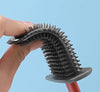 1410 Silicone Toilet Brush with Holder Stand  for Bathroom Cleaning DeoDap