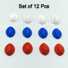 4842 12Pc Plastic Adhesive Hooks For Placing On Wall Surfaces In Order To Hang Various Stuffs And Items. DeoDap