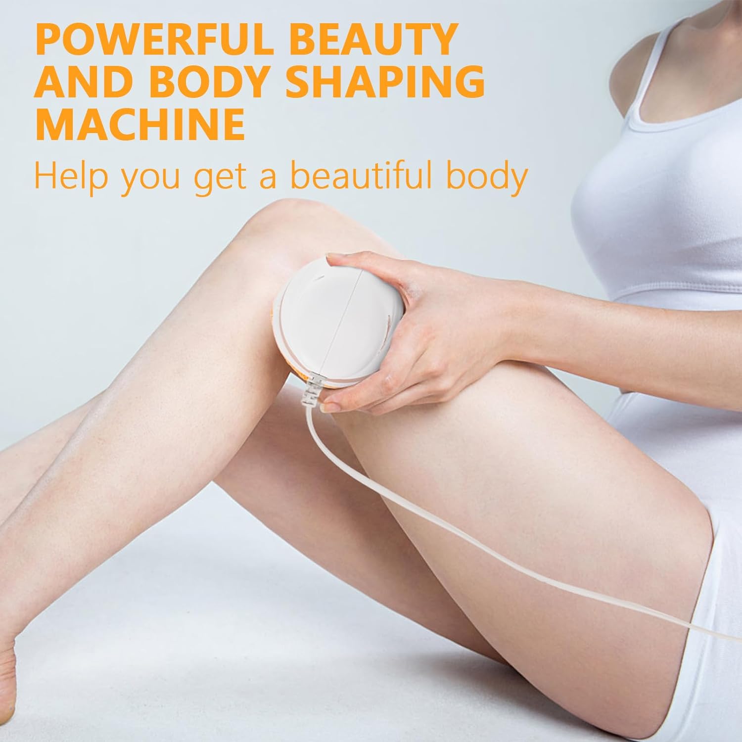 7293 Body Massager Shaping Machine | Body Sculpting Massager with 3 Washable Pads |Adjustable Speeds | Electric Handheld Massager for Belly, Waist, Legs, Arms, Butt (1 Pc) Eshaan Traders