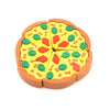 4347 3D Pizza Slices Kids Favourite Food Eraser, Pizza 7 slice eraser for kids Adults fast food lover Stationary Kit Fancy & Stylish Colorful Erasers, for Return Gift, Birthday Party, School Prize Eshaan Traders