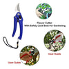 0465A Garden Shears Pruners Scissor for Cutting Branches, Flowers, Leaves, Pruning Seeds DeoDap