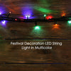 8343 3Mtr Home Decoration Diwali & Wedding LED Christmas String Light Indoor and Outdoor Light ,Festival Decoration Led String Light, Multi-Color Light 1.4MM (15L 3 Mtr) Eshaan Traders