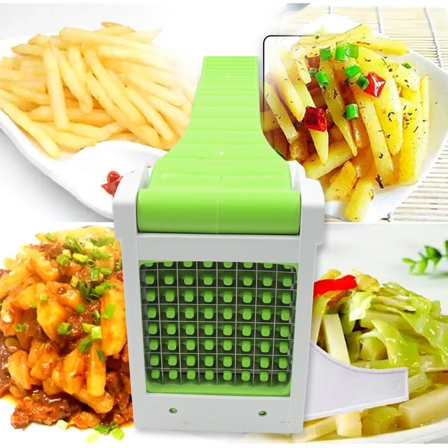 5337 French Fries Chips Maker Machine | Snacks Cutter / Chipser | Vegetable Slicer / Chopper | Kitchen Gadgets | Kitchen Tool & Accessories Eshaan Traders