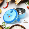 2874A Single Layer Doraemon Steel Lunch Box High Quality Premium Lunch Box  For Office & School Use DeoDap