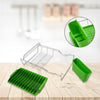 5260 Dish Rack with Plastic Tray For Home & Kitchen Use DeoDap