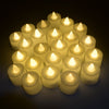 1222B Festival Decorative - LED Tealight Candles | Battery Operated Candle Ideal for Party, Wedding, Birthday, Gifts (24pc) ( Diya , Divo , Diva , Deepak , Jyoti , Eshaan Traders