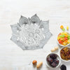 5481  DECORATIVE MUKHWAS SERVING TRAY SERVING MUKHWAS PLATE FANCY CANDY TRAY DRY FRUIT SERVING TRAY (1 Pc ) Eshaan Traders