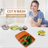 2687 Cut N Wash Box and tray used in all kinds of household kitchen purposes for cutting and washing within of fruits and vegetables. DeoDap