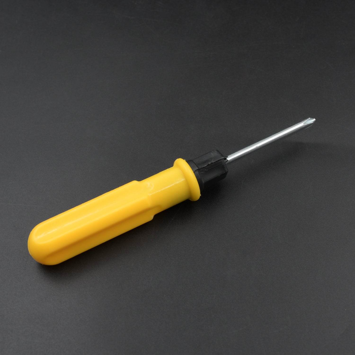 9381B Small Pocket Size 2 in 1 Slotted Cross Head Double Sided Flat Magnetic Screwdriver with PVC Plastic Coated Handle (1 Pc) Eshaan Traders