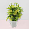 Wild Artificial Flower Plants with Cute Pot | Flower Plant for Home Office Decor | Tabletop and Desk Decoration | Artificial Flower for Balcony Indoor Decor, Plants for Living Room (1 Pc) Eshaan Traders