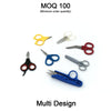 7626 mini scissors for cutting and designing purposes by student and all etc. DeoDap