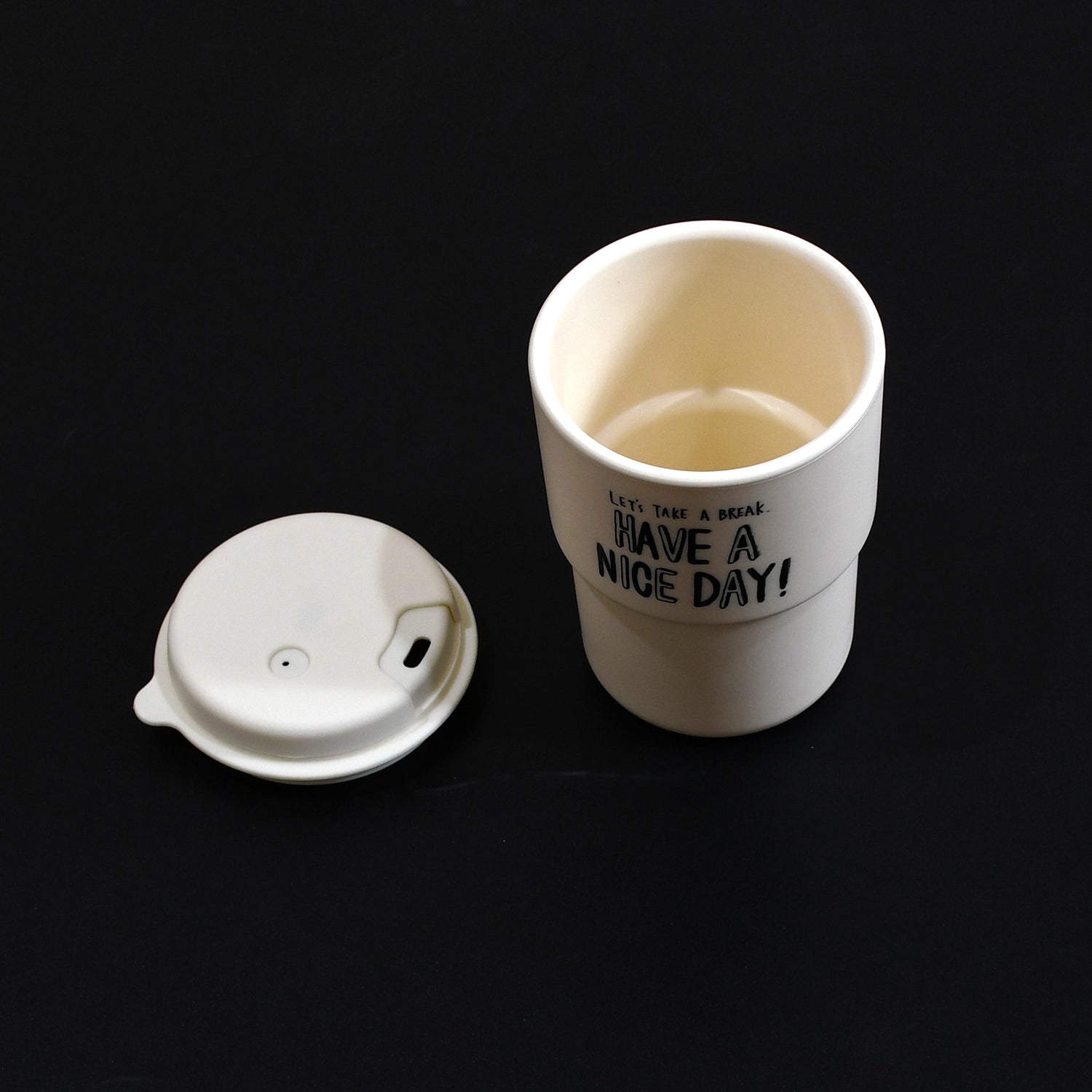 7178 Appreciation and Motivation Portable Plastic Coffee Cup for Travel, Home, Office, Gift for Travel Lovers Eshaan Traders