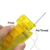 8456 Needle Threader, Stylish Appearance Comfortable Grip Lightweight Portable Automatic Needle Threader for Sewing for Home (1 Pc) Eshaan Traders