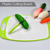 8136A Vegetables and Fruits Cutting Chopping Board Plastic Chopper Cutter Board Non-slip Antibacterial Surface with Extra Thickness DeoDap