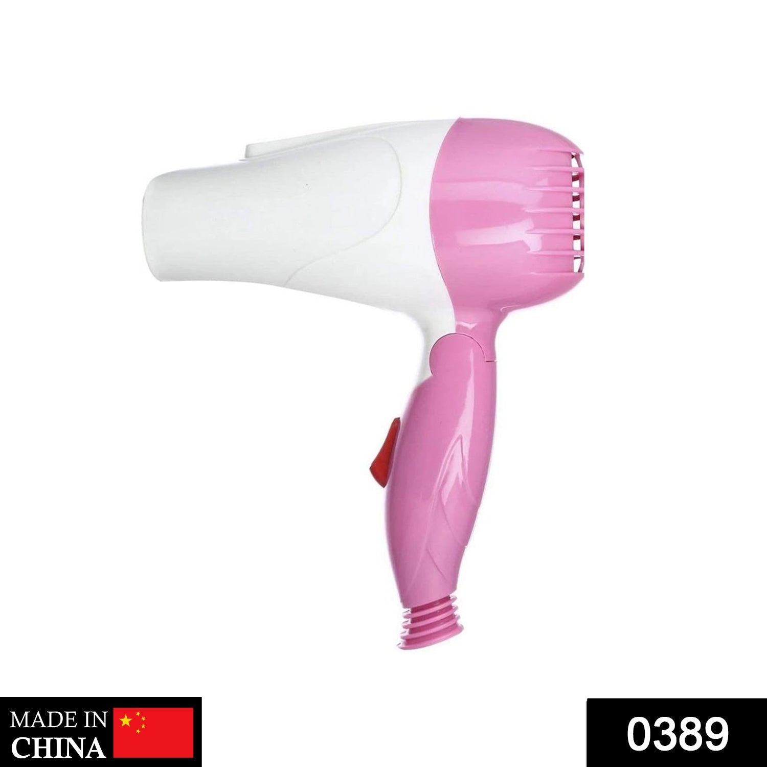 389 Folding Hair Dryer Hair with 2 speed control DeoDap