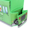 4300 Foldable Bus Shape Toy Box Storage with Lid for Storage of Toys Basket Useful as Toy Organizer mountable Racks Surface Multipurpose Basket for Kids Wardrobe Cabinet Wood with Cloth Cover For Home Decor Books, Game, Baby Cloth (Mix Color & Design ) Eshaan Traders