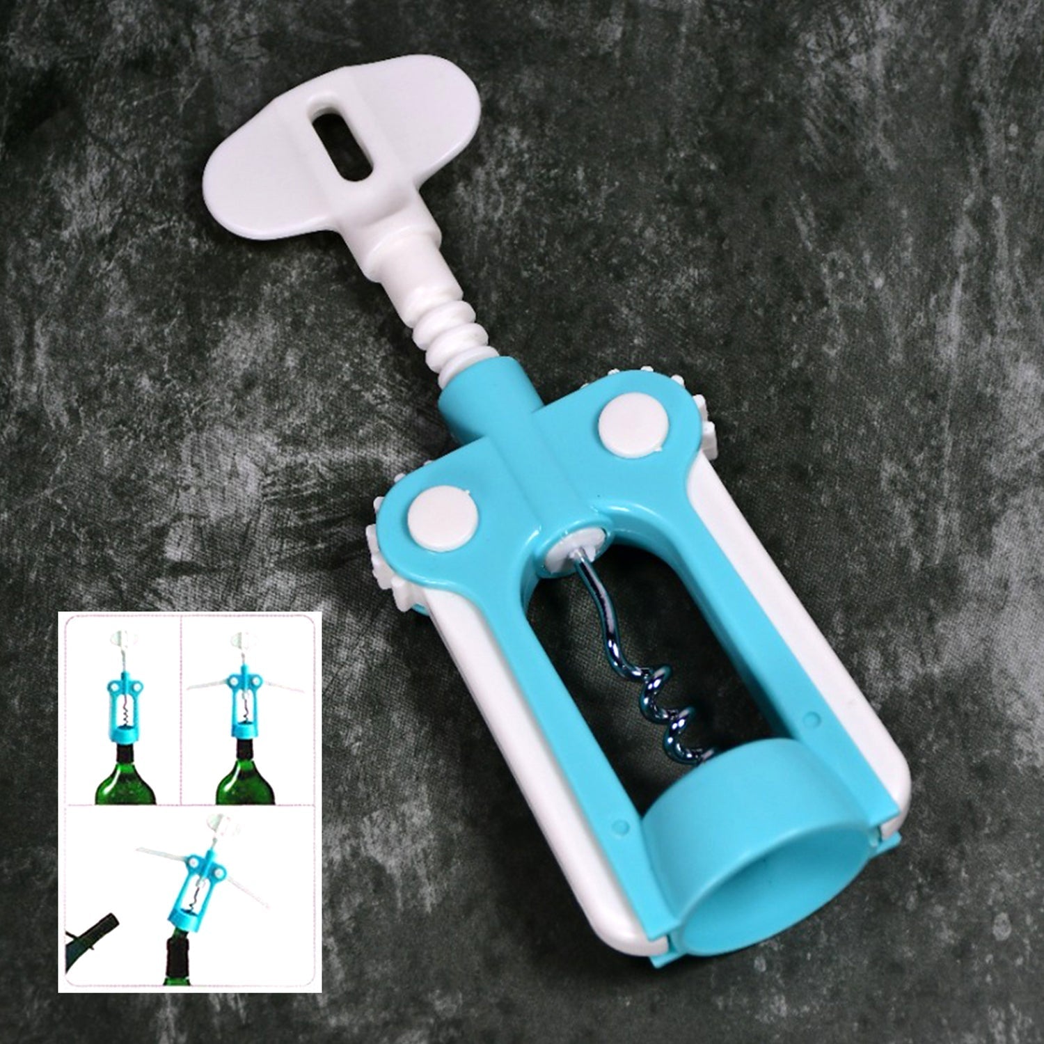 2816 Waiter Wine Corkscrew Bottle Beer Cap Opener for Restaurants Bar Home Eshaan Traders