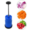 2411 Onion Vegetable Hand Press Cutting Chopper DeoDap