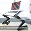 6925 Modern Style Portable Adjustable Foldable Laptop Holder Notebook Desks Lap PC Folding Desk Table Vented Stand  2 Built in Cooling Fans Eshaan Traders