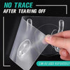 4654 Adhesive Transparent Heavy Duty Wall Hook DeoDap