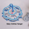 7288 Flower Hanging Hanger 24 Clips Plastic Hanger DeoDap