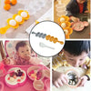 5826 Rice Ball Mould Shaker Sushi Roll Maker 3 Compartment Kitchen Tools for Kids Shake DIY Lunch with a Mini Rice Paddle for Home Party Meal Make, Kids DIY Lunch Maker Mould Eshaan Traders