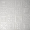 9287 Design Wallpaper 3D Foam Wallpaper Sticker Panels I Ceiling Wallpaper For Living Room Bedroom I Furniture, Door I Foam Tiles (white Color) DeoDap