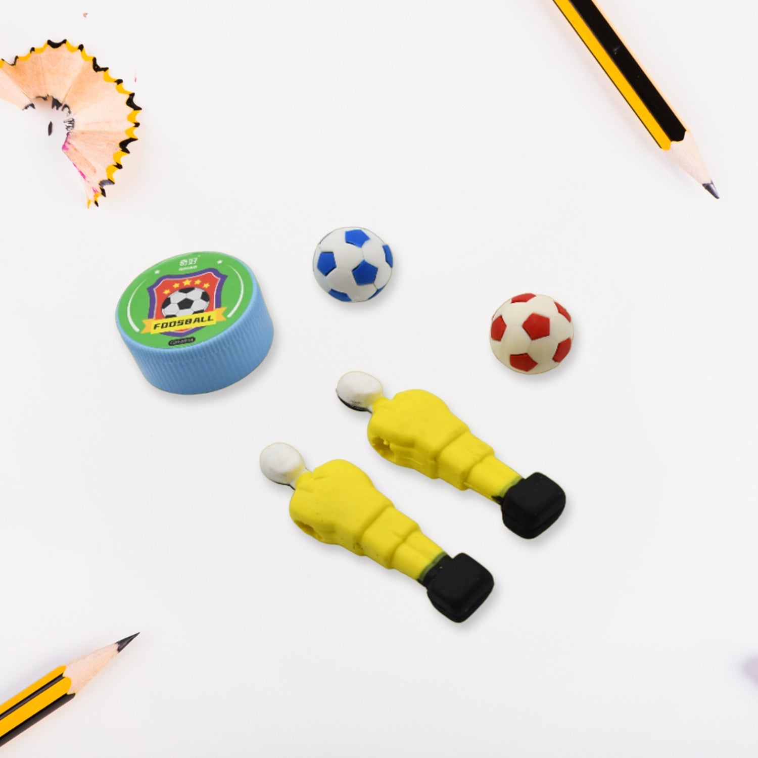 Stationary Kit Football & Basketball Theme Stationary Set For Kids, Pencil, Sharpener, Eraser Set For Kids, Boys & Girls, Birthday Return Gift Stationary Set Eshaan Traders