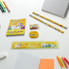 4599   6 PC SET STATIONARY SET INCLUDING PENCIL RULER RUBBER PENCIL SHARPENER  SCHOOL, OFFICE PRODUCT GIFT Eshaan Traders